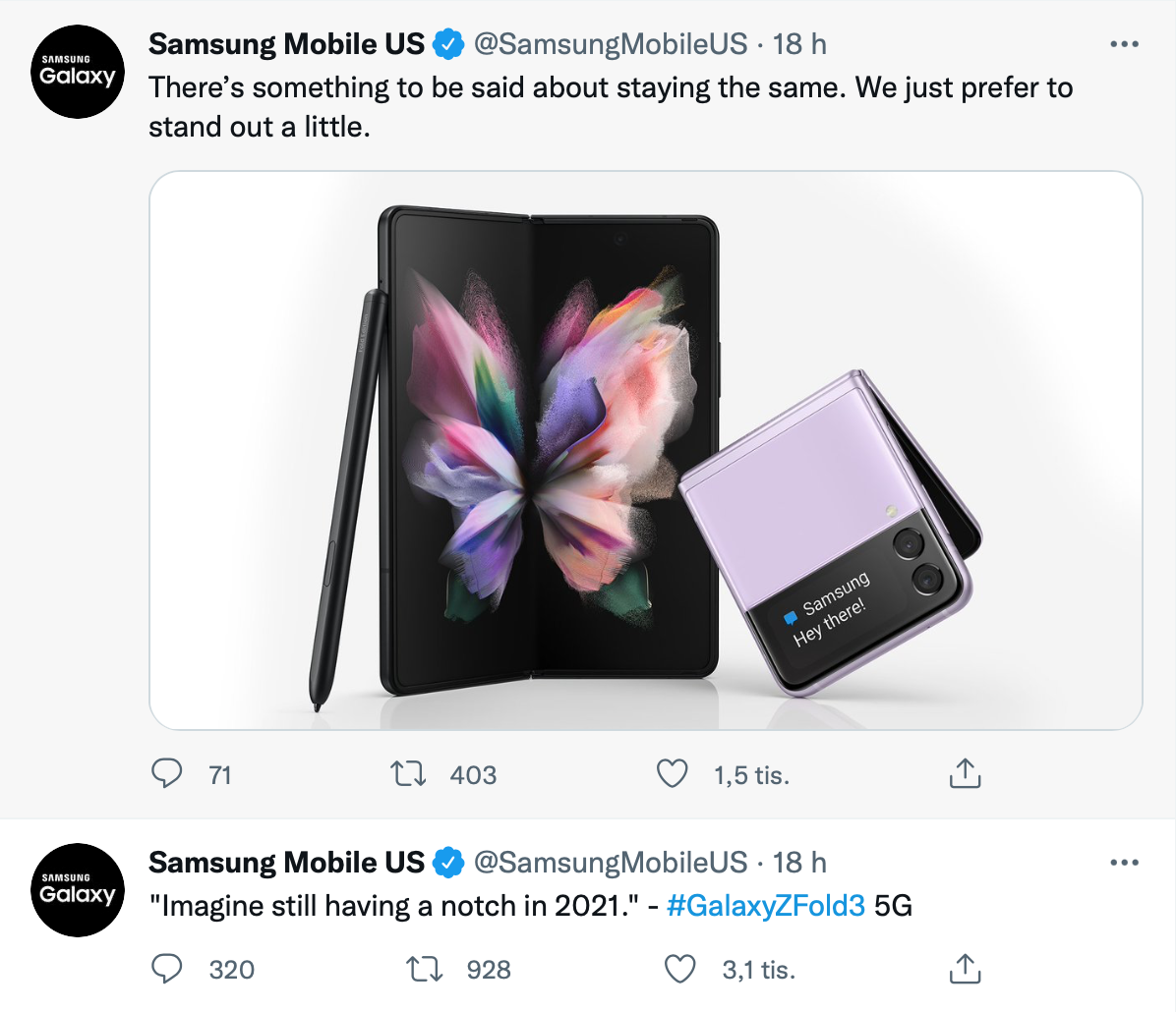 Samsung ryje do Applu