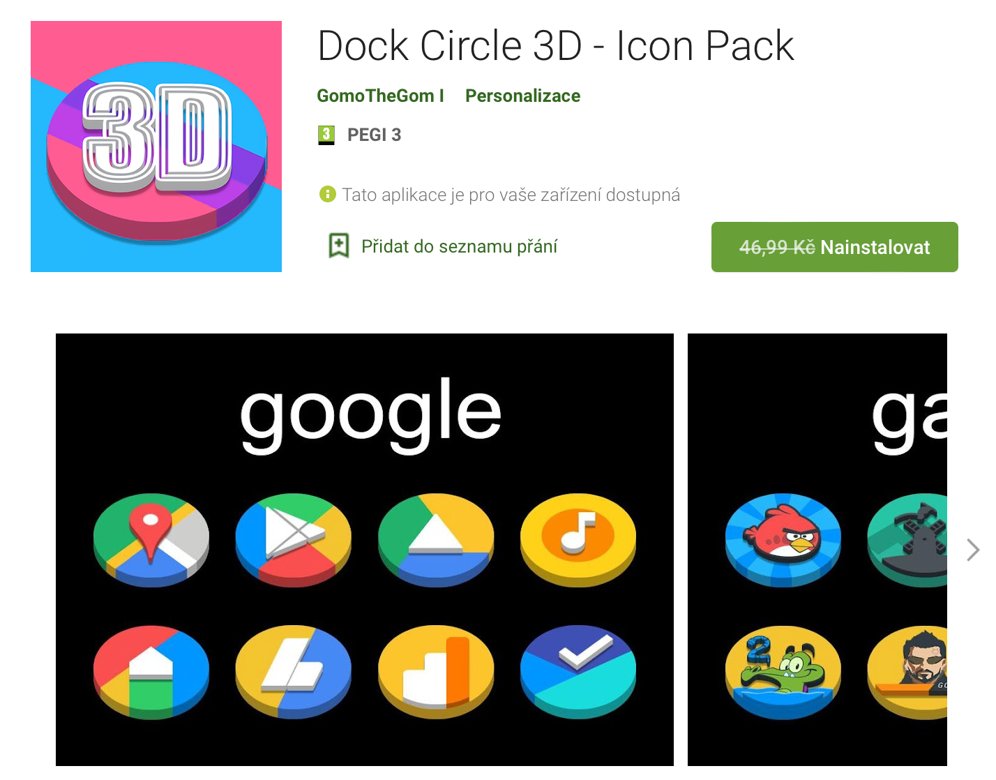 Dock Circle 3D - Pacote de Ícones