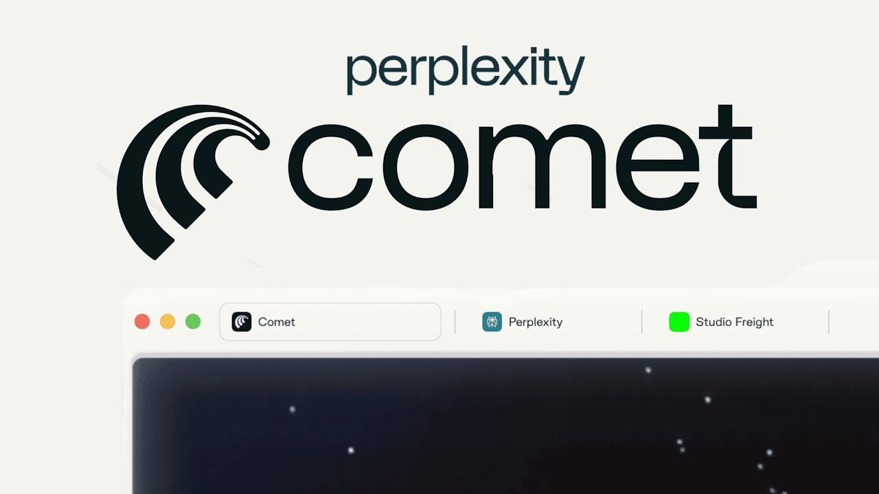 Prohlížeč Comet od Perplexity | Zdroj: Perplexity