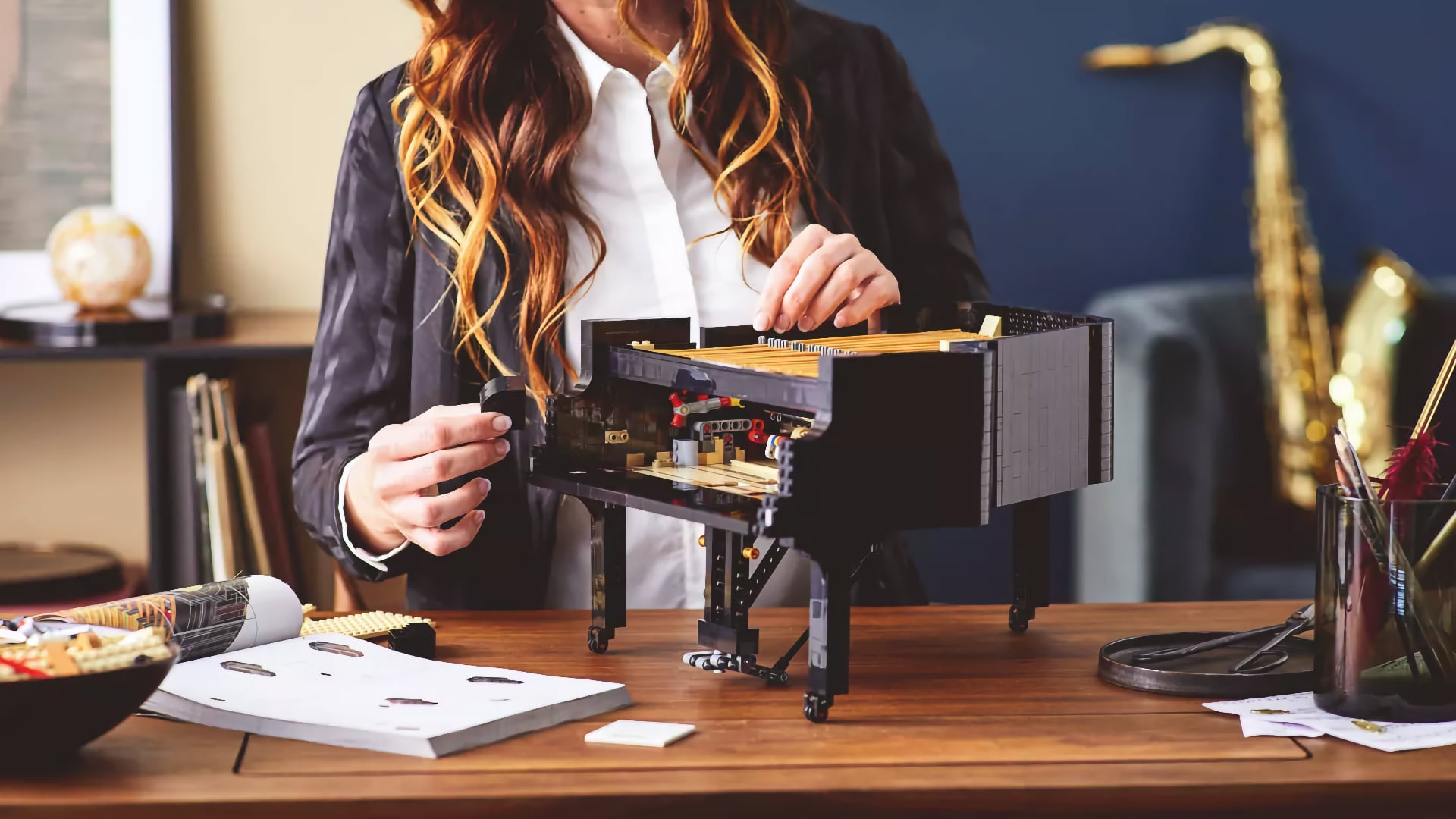 LEGO sada Velké piano | Zdroj: LEGO